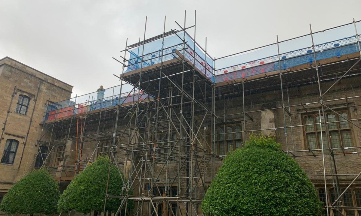 Earls Scaffolding - Independent scaffold - Grimthorpe Castle